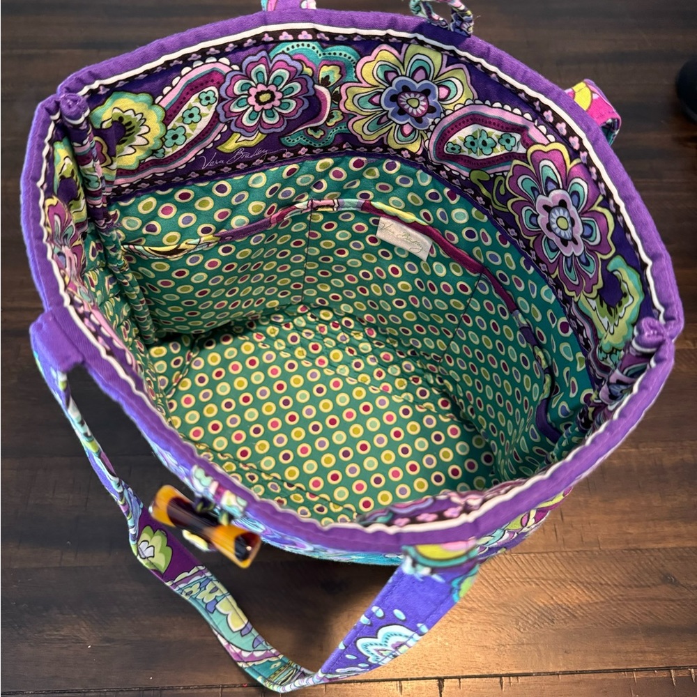 Vera Bradley tote bag. Cotton. - Picture 2 of 3